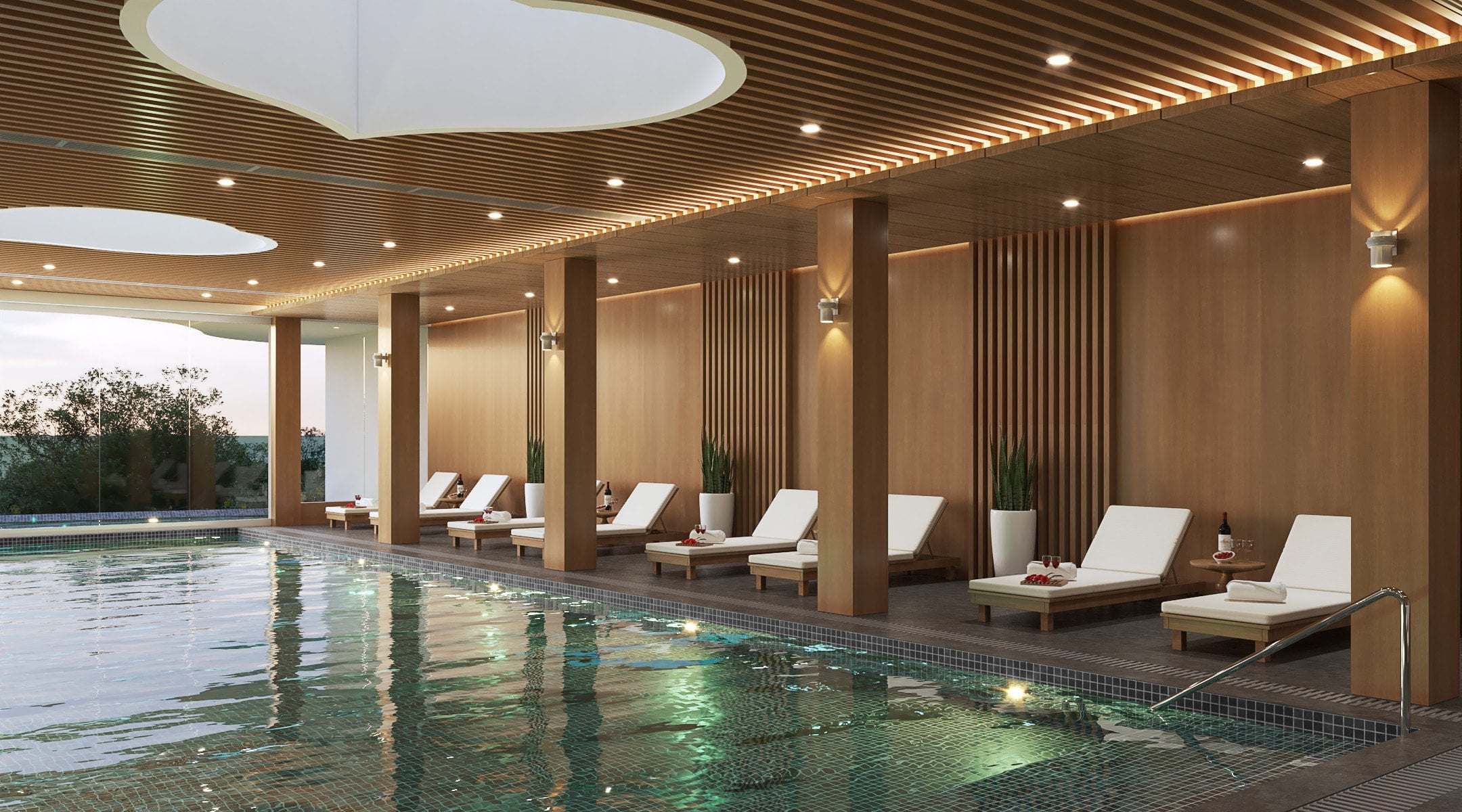 Những lưu ý về việc xây dựng bể bơi trong nhà