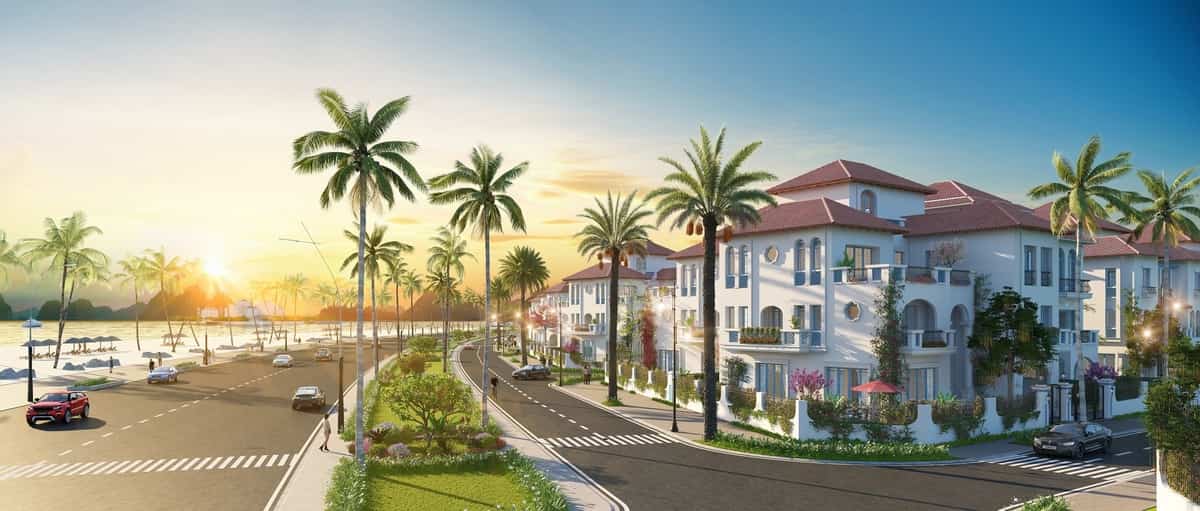 Khu biệt thự nhìn ra biển