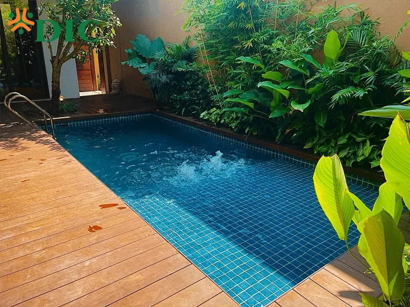 công nghệ bể bơi khoáng nóng