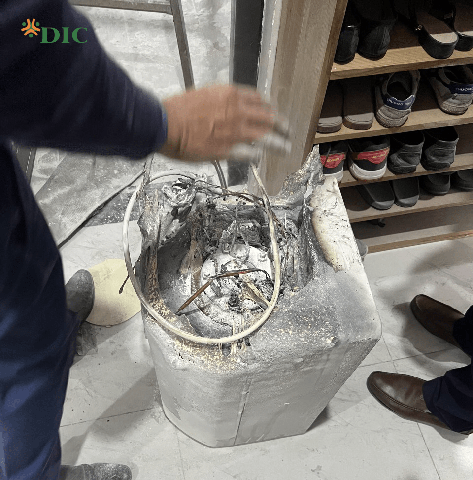 cháy nổ bình nóng lạnh