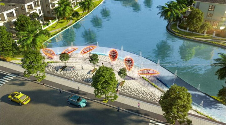 Hồ điều hoà giúp không khí trong lành