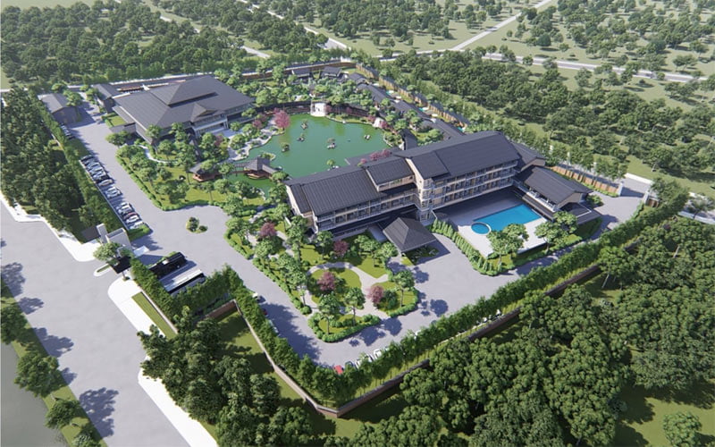 Xây dưng onsen chuẩn Nhật