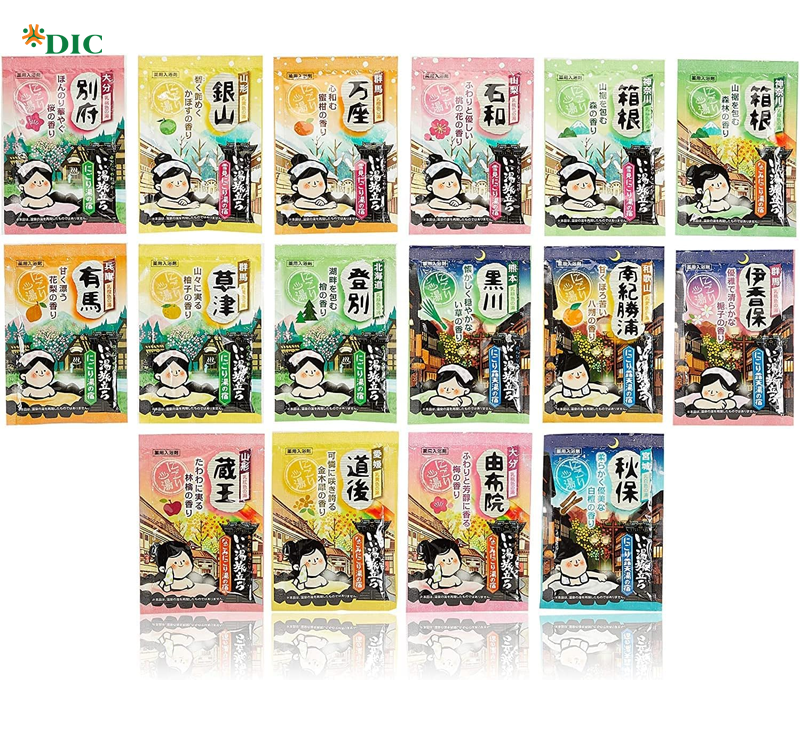 muối tắm nhật bản