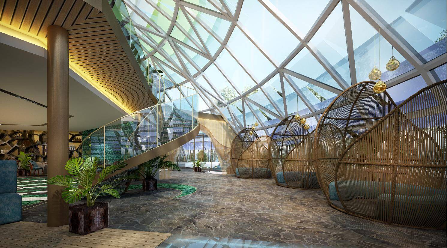 Đầu Rồng Restaurant sang trọng