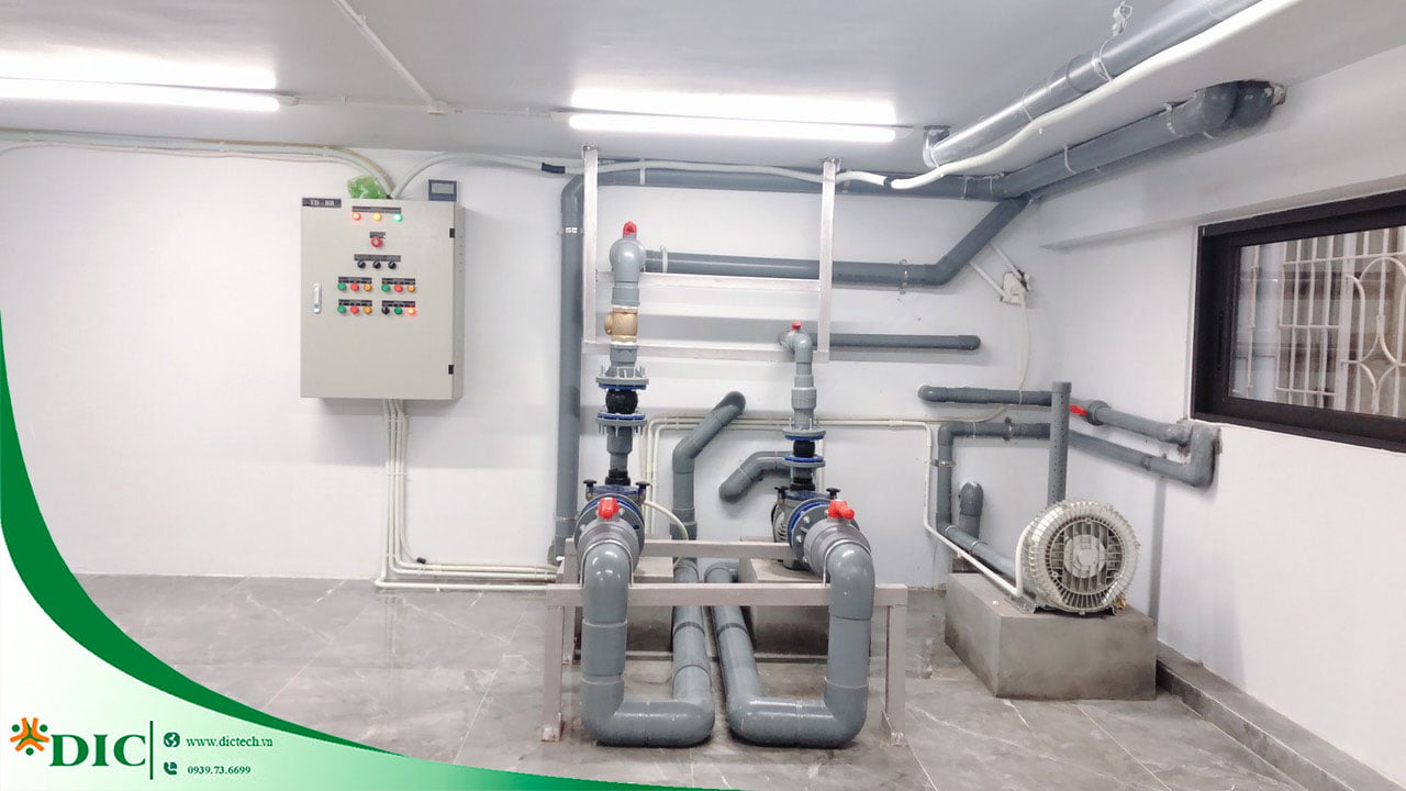 Thiết bị vận hành công nghệ đài phun