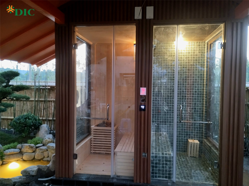phòng sauna steam