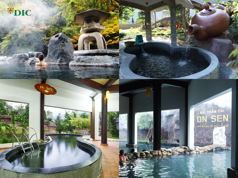 tắm onsen chuẩn nhật