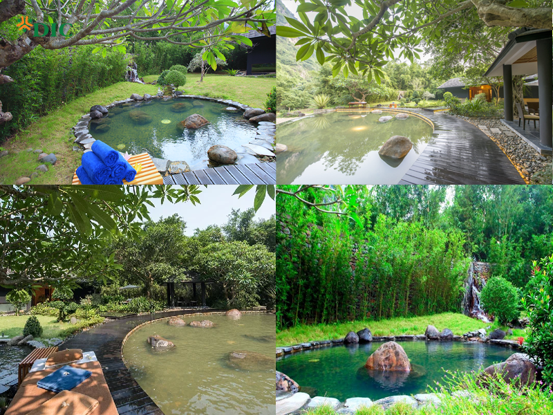 khu tắm khoáng nóng