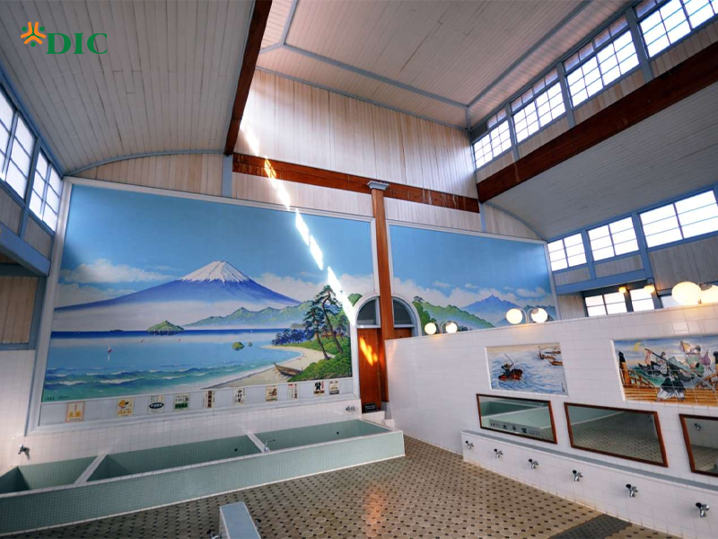 tắm onsen và tắm sento