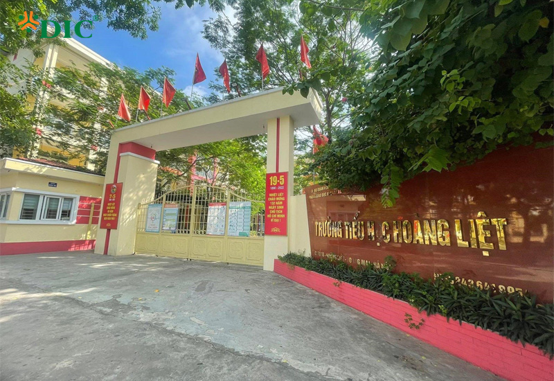 DICTECH cung cấp, thi công xây dựng và lắp đặt thiết bị bể bơi dự án Trường Tiểu học Hoàng Liệt - Hà Nội 1 bể bơi trường tiểu học hoàng liệt