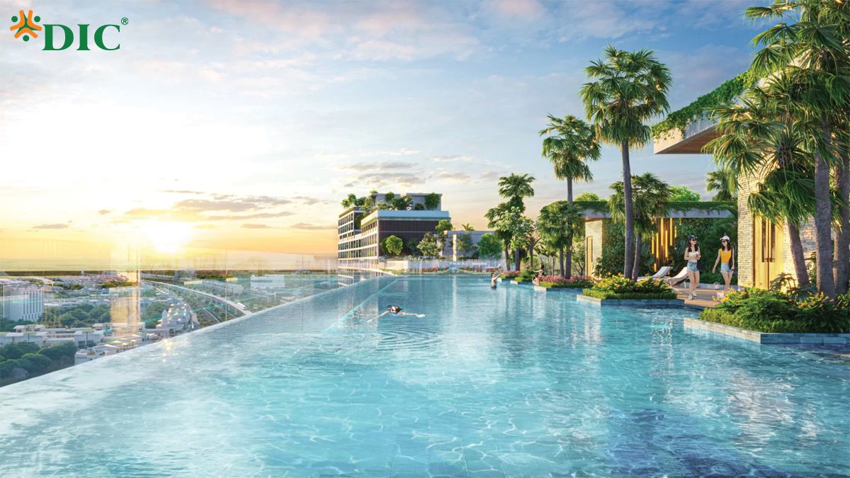 Chung Cư G2 Fiato Airport City - DICTECH Nâng Tầm Chuẩn Mực Bể Bơi 2 Chung cư G2