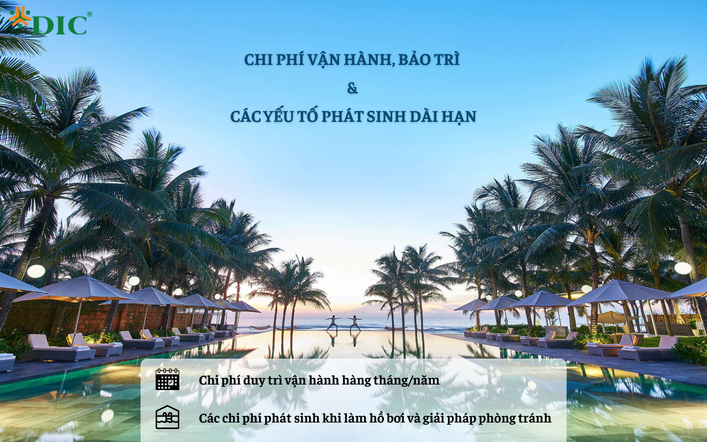 Chi phí vận hành và các yếu tố phát sinh dài hạn khi xây dựng hồ bơi