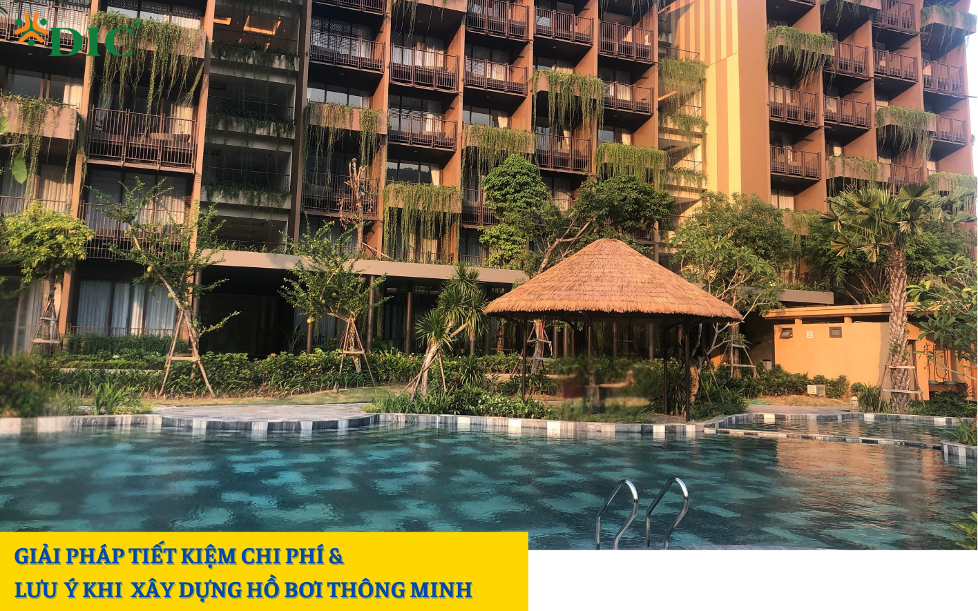 giải pháp giảm chi phí và những lưu ý khi xây dựng bể bơi gia đình