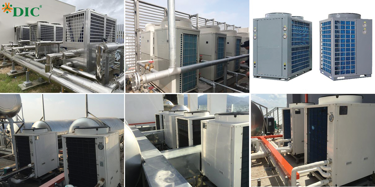 Heatpump Nước Nóng Trung Tâm: Loại Đặt Trong Nhà Và Ngoài Trời Khác Nhau Thế Nào? 3 Heatpump