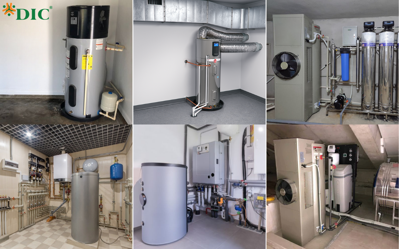 Heatpump Nước Nóng Trung Tâm: Loại Đặt Trong Nhà Và Ngoài Trời Khác Nhau Thế Nào? 2 Heatpump