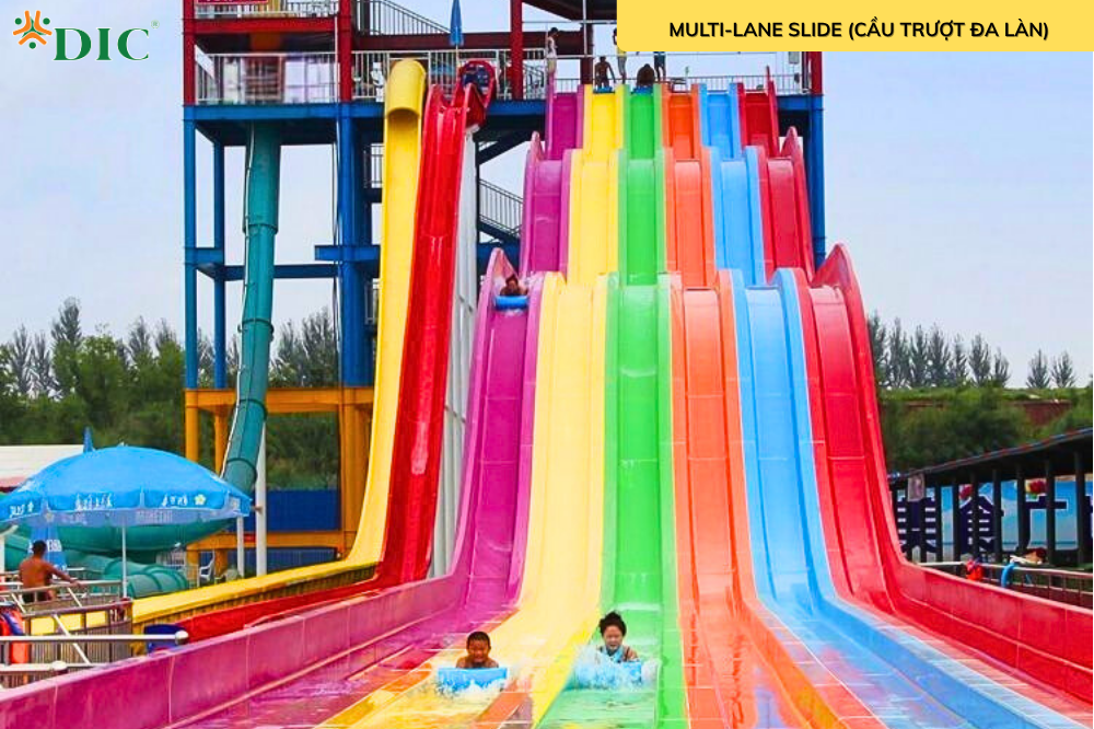 cầu trượt nước