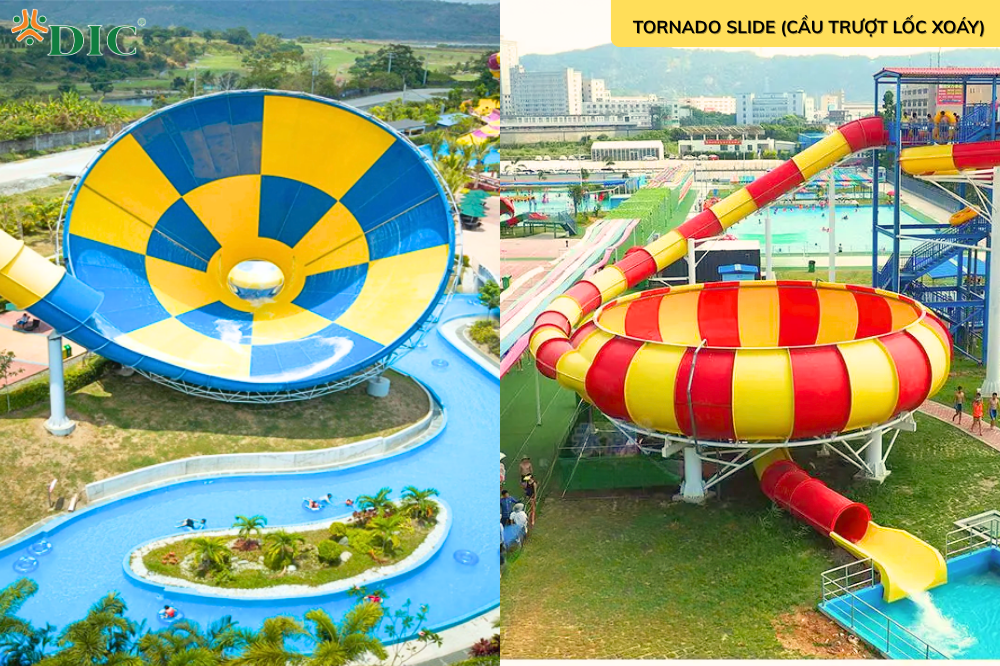 cầu trượt nước