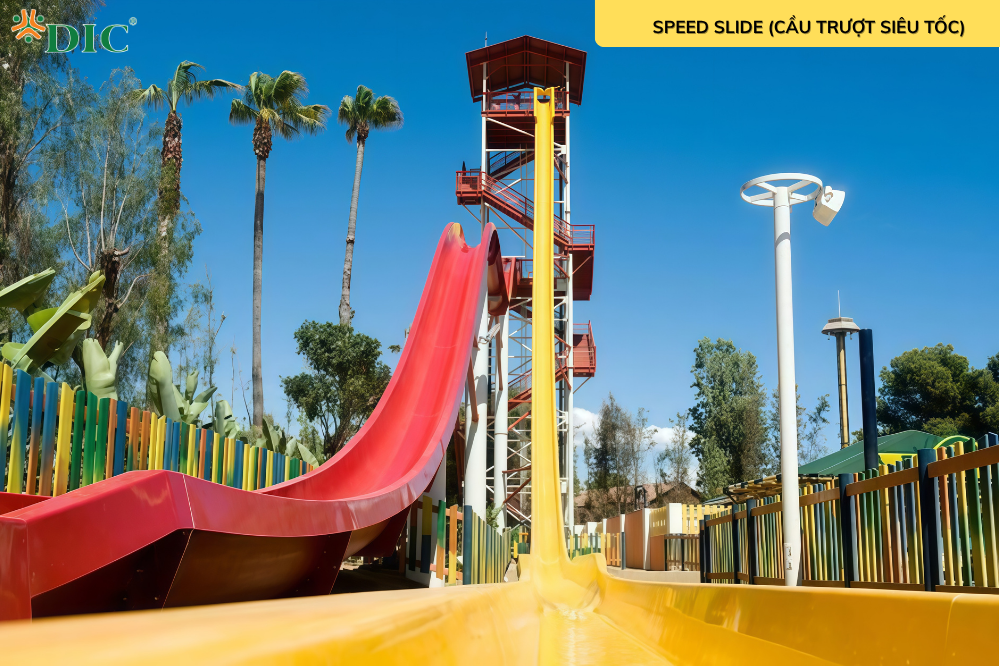 cầu trượt nước