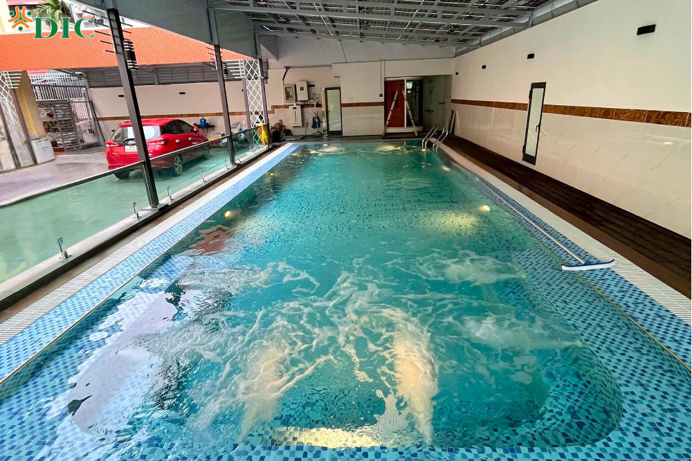 Thiết Kế Bể Bơi Gia Đình Đẹp - Mẫu Hồ Bơi Và Chi Phí Xây Dựng Hoàn Thiện 12 DICTECH thiết kế bể bơi gia đình đẹp