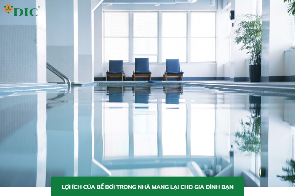 Những lợi ích tích cực của bể bơi trong nhà