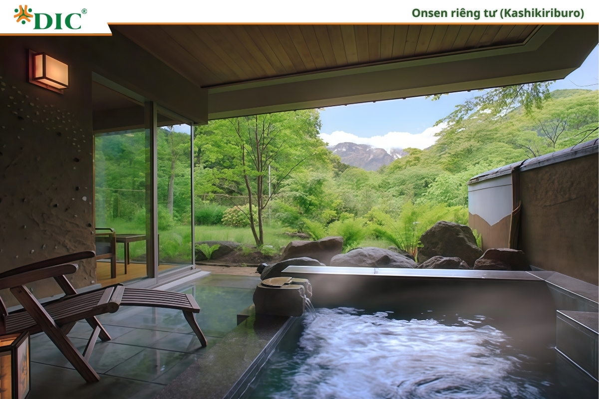 tắm onsen mặc gì