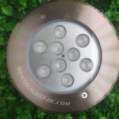 Đèn âm nước có đế âm 9W auto RGB