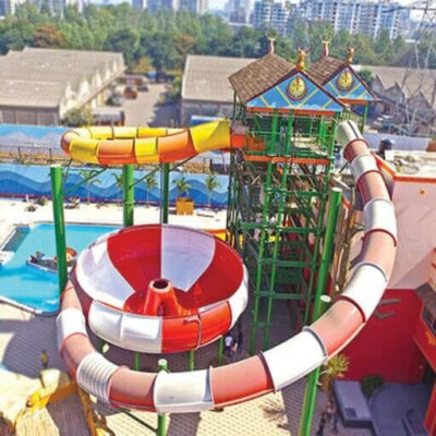 Đường trượt bát siêu lớn