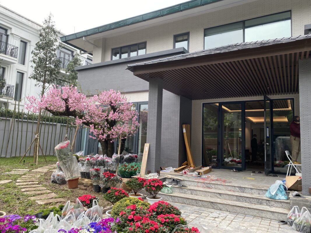 Hoàn thiện bể sục và phòng xông biệt thự Villa BT46 Hồ Tây