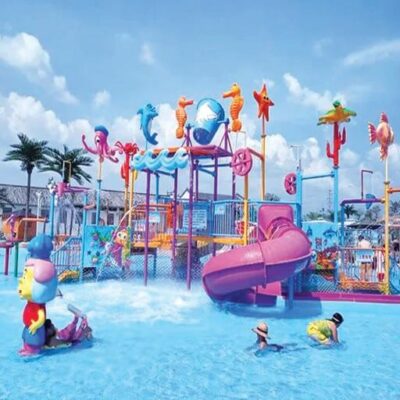 Nhà chơi nước trẻ em-Water house