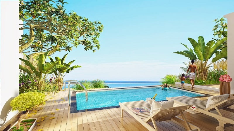 Dự án Kempinski Residences Hòn Thơm -DIC cung cấp thi công lắp đặt hệ thống công nghệ bể bơi Villa