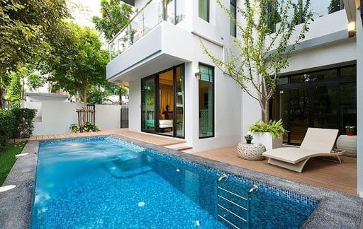 Thiết kế và thi công bể bơi mini tại nhà