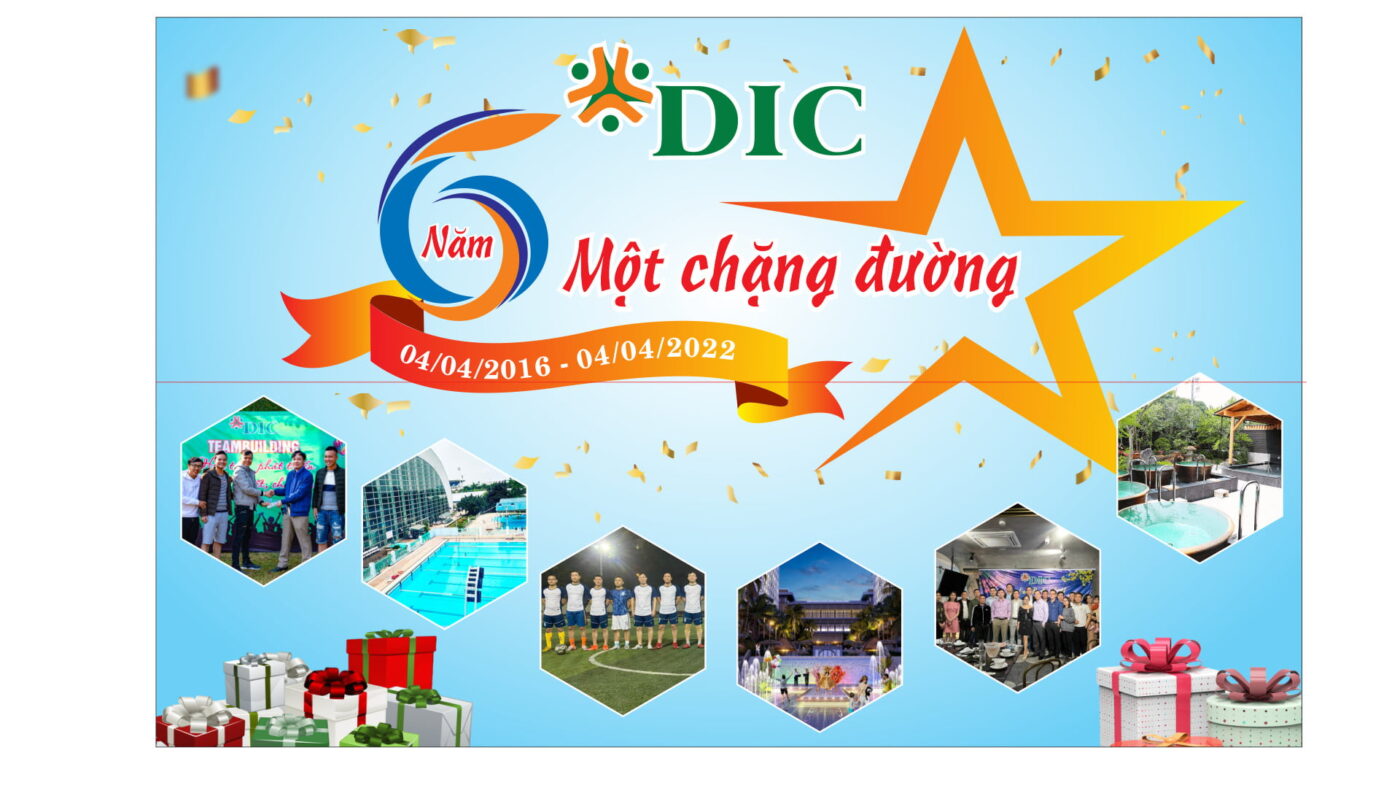 DIC Kỷ niệm 6 năm thành lập công ty