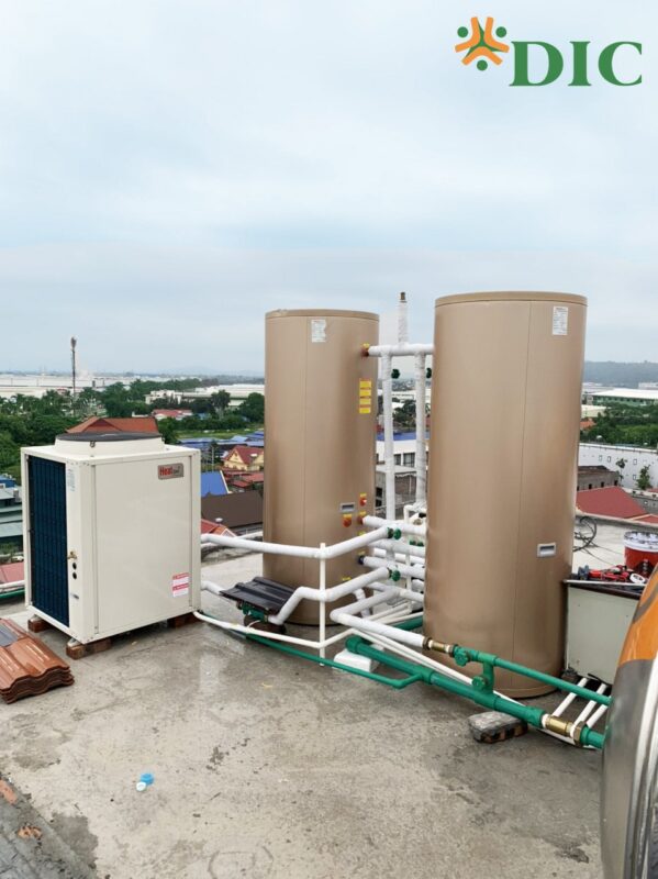 DIC cung cấp và lắp đặt hệ thống nước nóng trung tâm cho hotel tại Hải Phòng