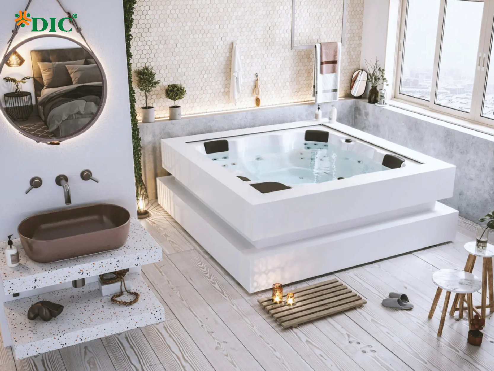 bồn sục aquavia spa