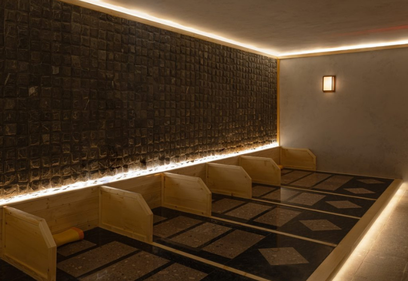 Phòng xông Ganbanyoku 