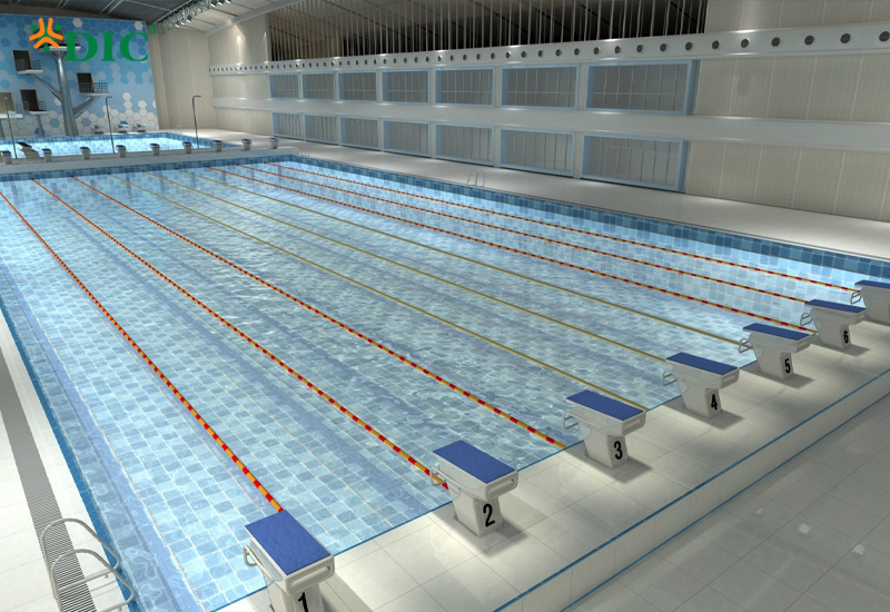 bể bơi trường tiểu học hoàng liệt