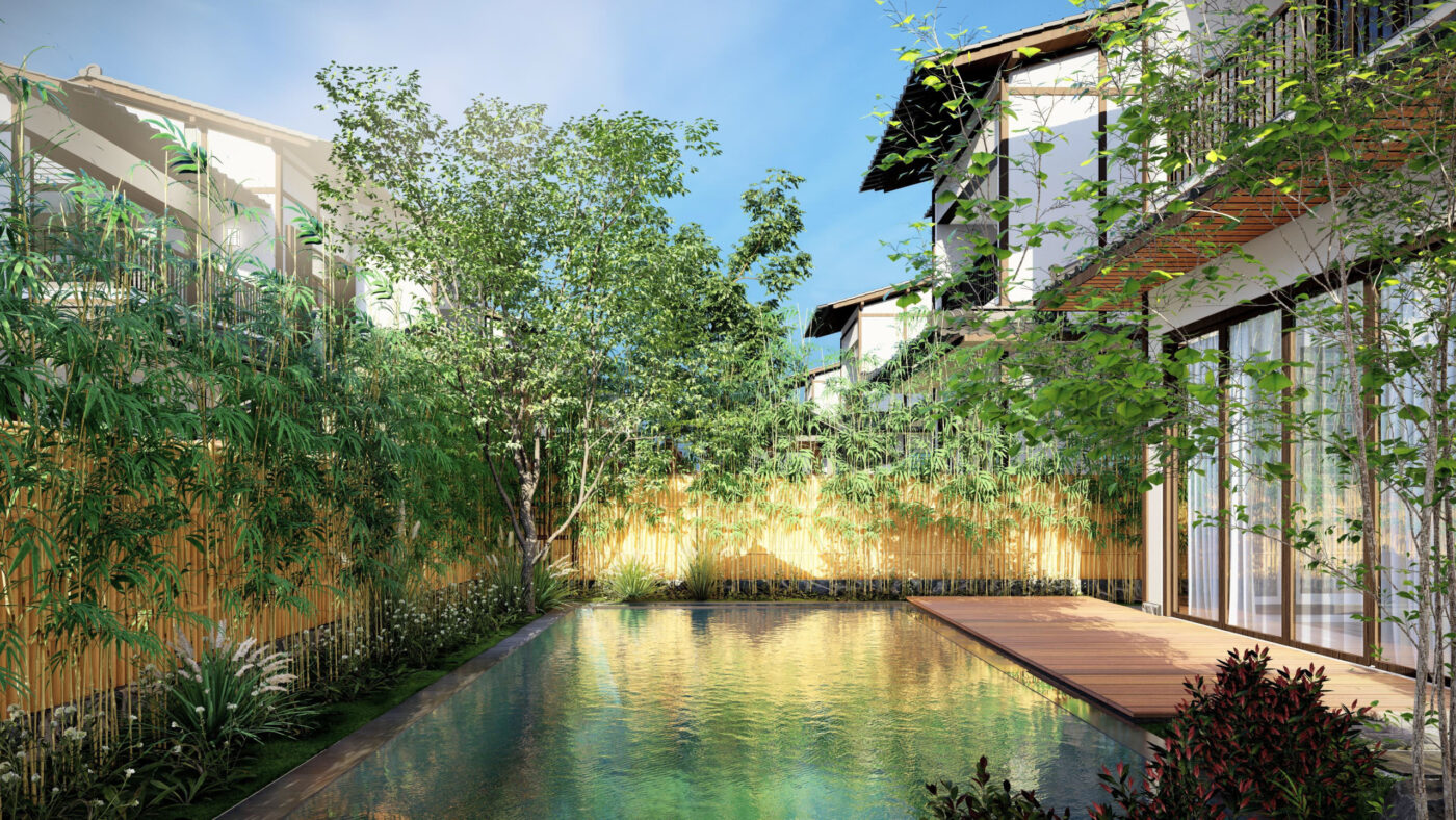 Biệt thự nhà vườn Vinaconex6 Đại Lải – DIC cung cấp lắp đặt thiết bị công nghệ bể ngâm khoáng nóng nhân tạo, sauna steam Villa nghỉ dưỡng