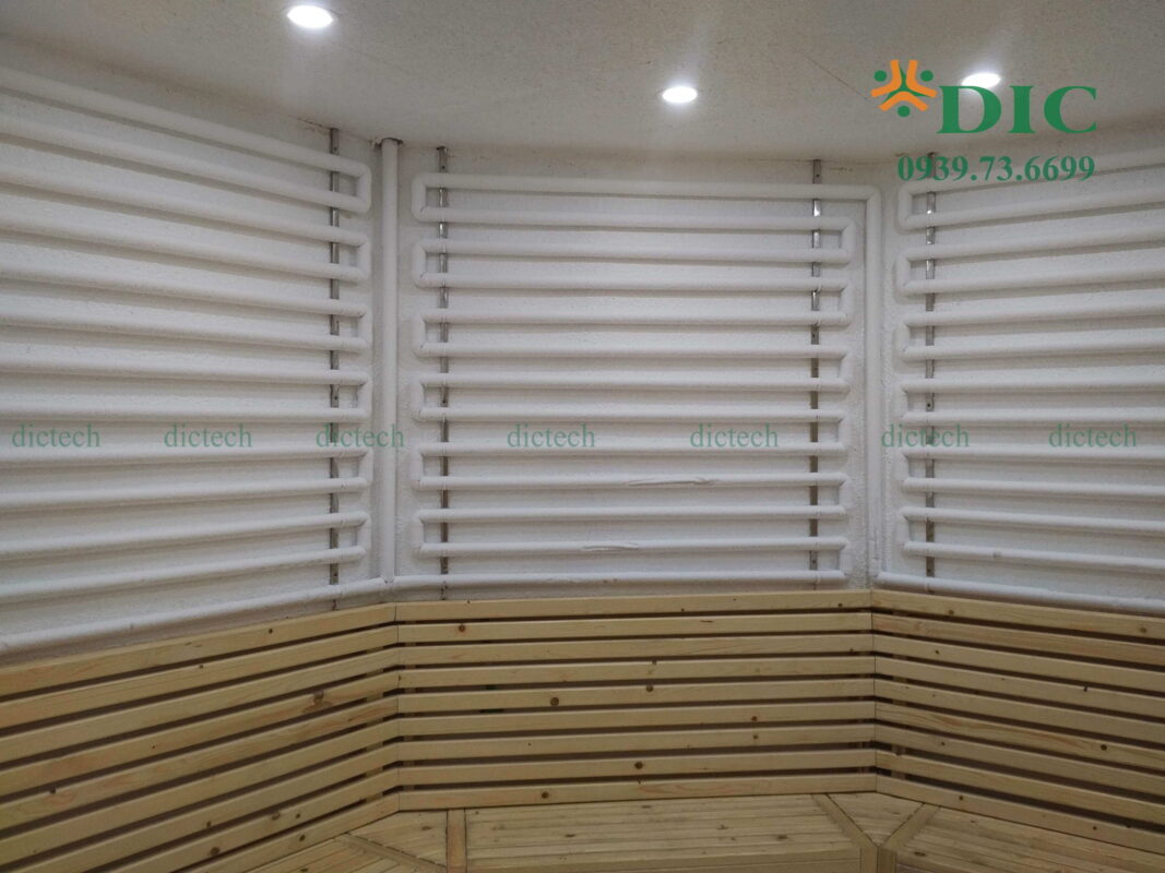 Phòng xông hơi tuyết lạnh bước cuối cùng trong quá trình spa làm đẹp.