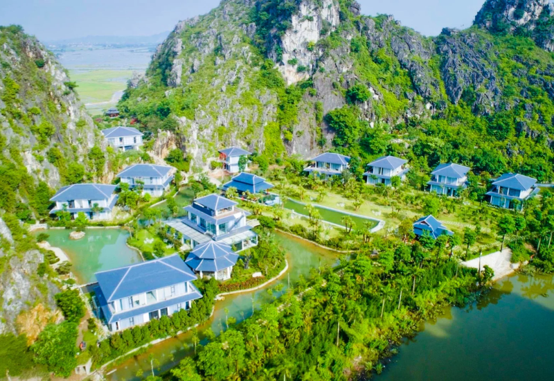 DICTECH vận hành thử, bàn giao thiết bị xông hơi phòng sauna – steam, phòng xông lạnh, đá muối, đá quý, thiết bị gia nhiệt cho dự án Minawa Kenhga Resort & Spa Ninh Bình