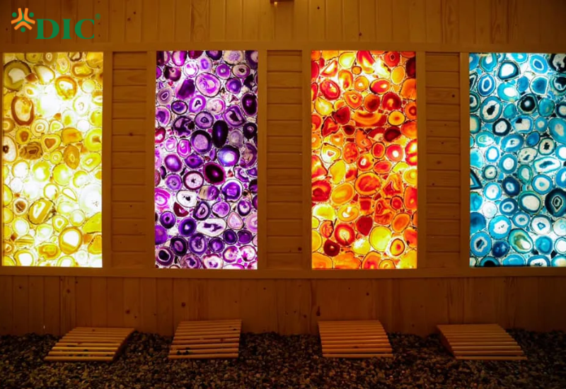 phòng xông đá muối đá quý