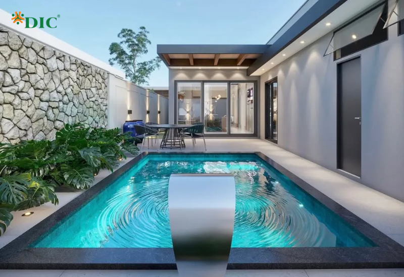thiết kế và thi công bể bơi