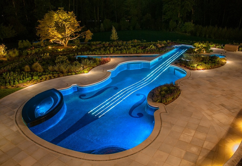 Tiêu chuẩn thiết kế đèn bể bơi