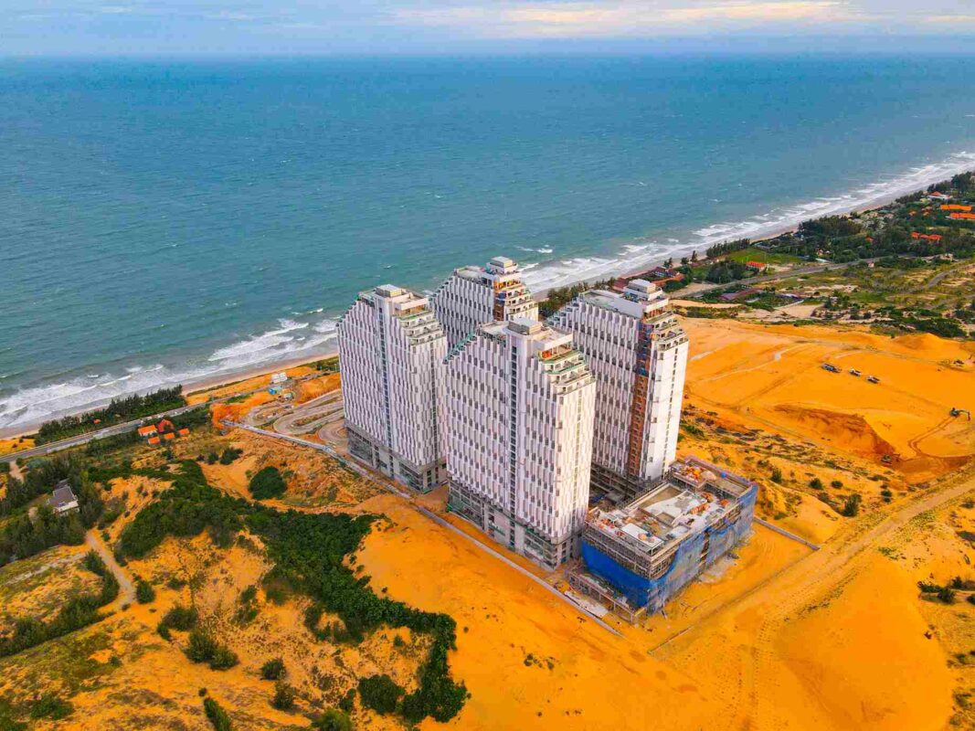 DIC tiếp tục triển khai hạng mục cung cấp, lắp đặt hệ thống bể sục spa, sauna, steam nhà dịch vụ dự án Apec Mandala Wyndham Mũi Né