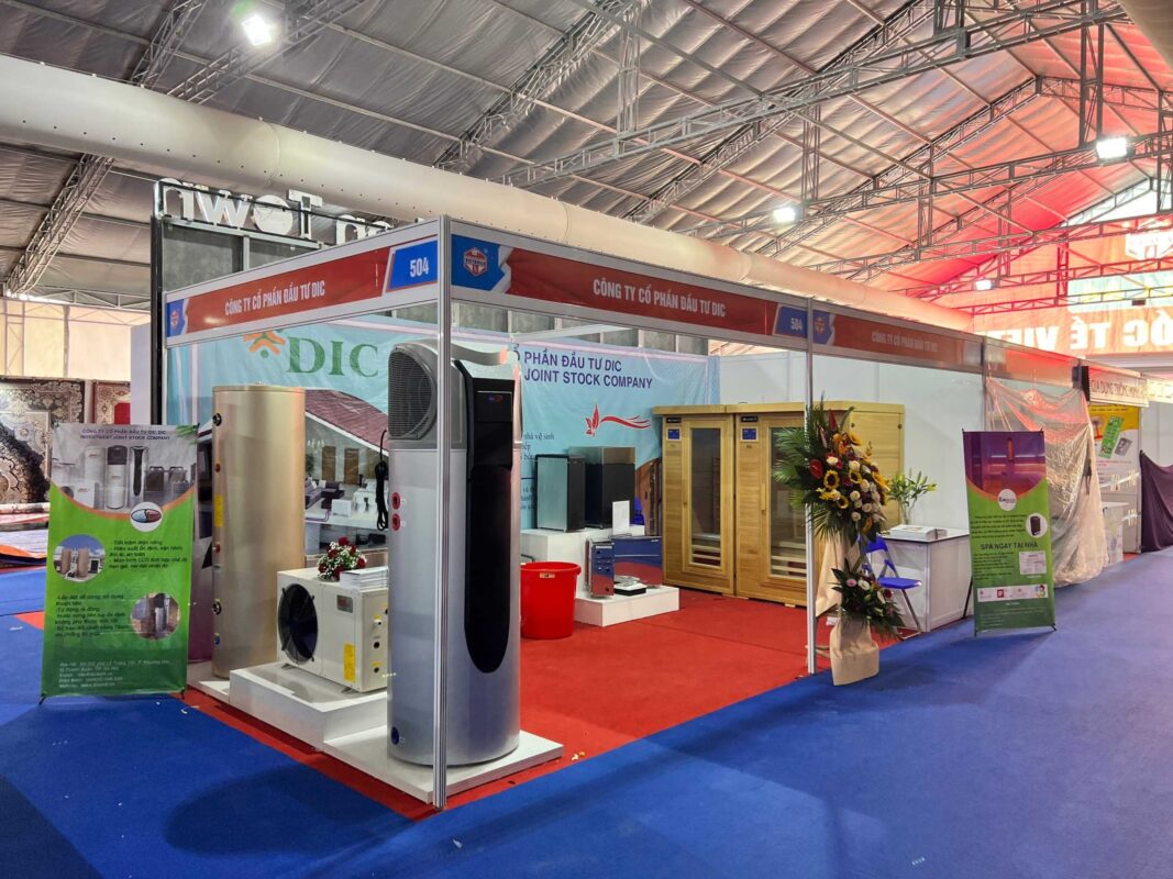 DIC tham gia trưng bày sản phẩm tại triển lãm quốc tế xây dựng Vietbuild Hà Nội 2022