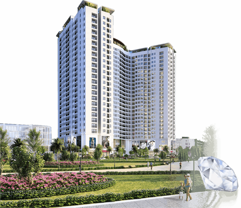 Tecco Diamond Thanh Trì – DIC cung cấp và thi công lắp đặt hoàn thiện bể bơi bốn mùa tòa nhà