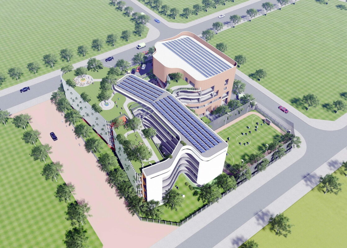 Trường trung học TD School – DICTECH cung cấp lắp đặt hệ thống công nghệ bể bơi bốn mùa